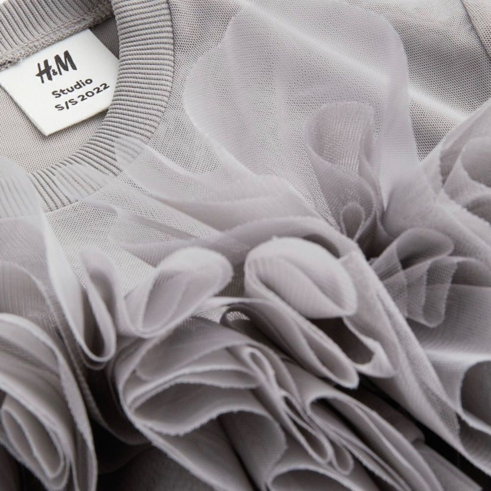 H&M Studio Ruffle Top New - Picture 2 of 8